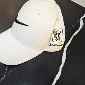 Nike Dri-Fit White TPC Scottsdale Golf Hat